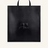TOTE BAG AC EN CUIR