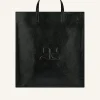 TOTE BAG AC EN CUIR NAPLACK