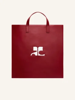 TOTE BAG RÉÉDITION EN CUIR LISSE