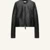 VESTE CITY EN CUIR