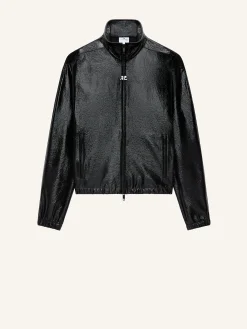 VESTE TRACKSUIT EN VINYLE