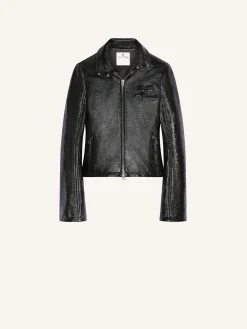 VESTE ZIPPÉE EN VINYLE